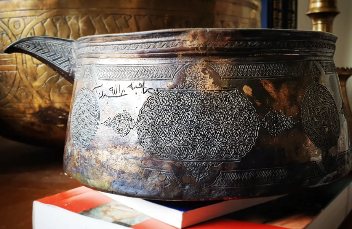 Mamluk Brass Vessel